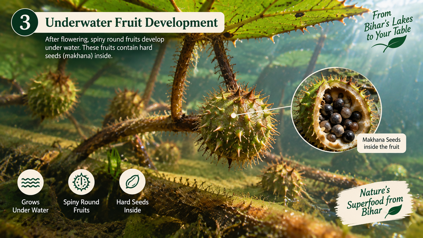 Underwater Fruit Development
