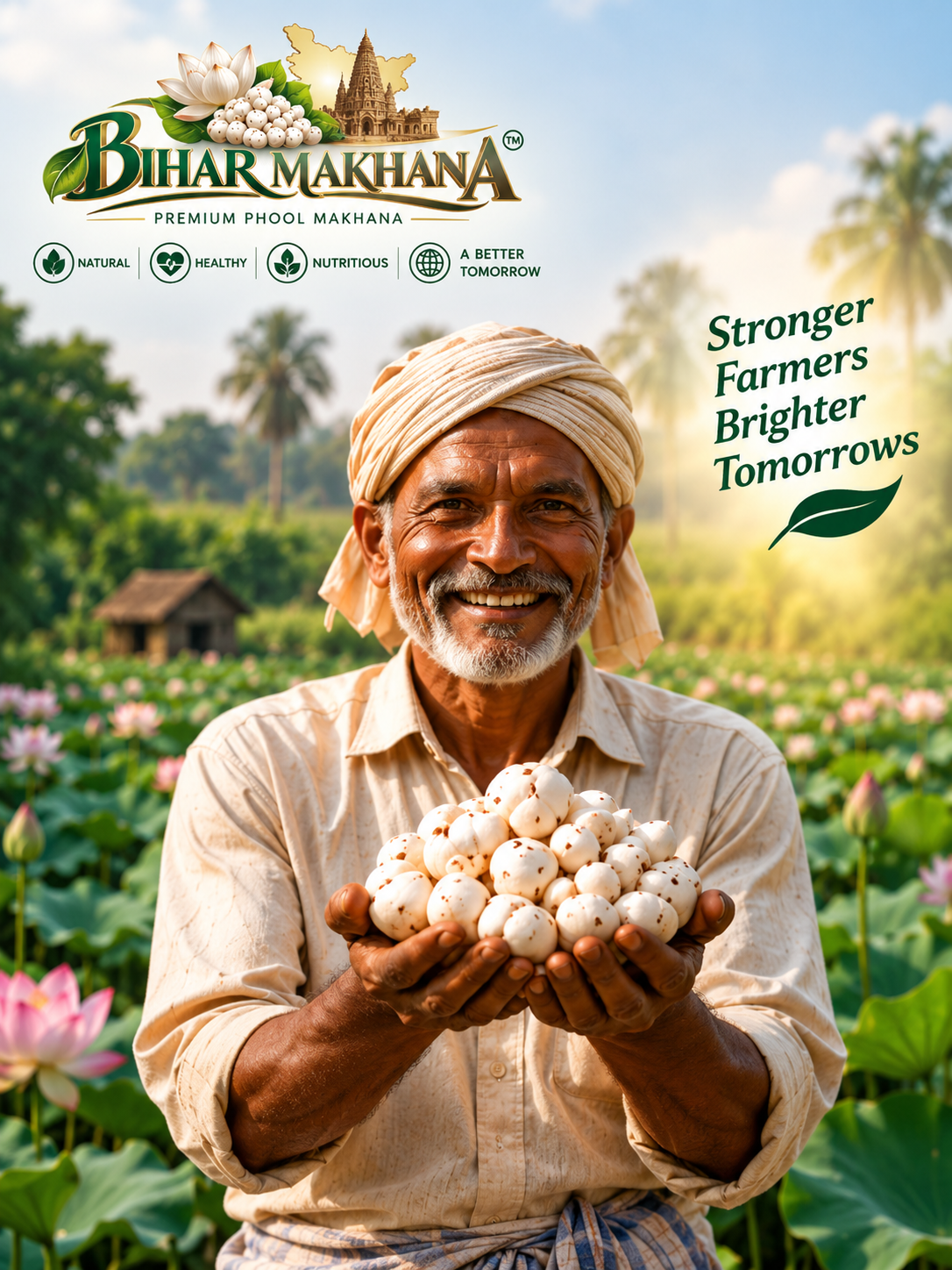 Bihar Makhana Farmer